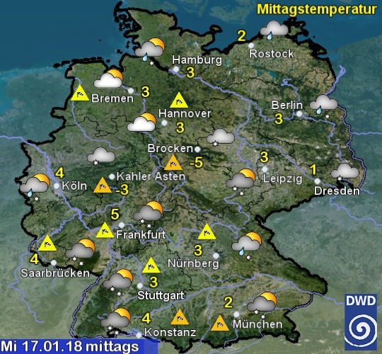 Wetter aktuell